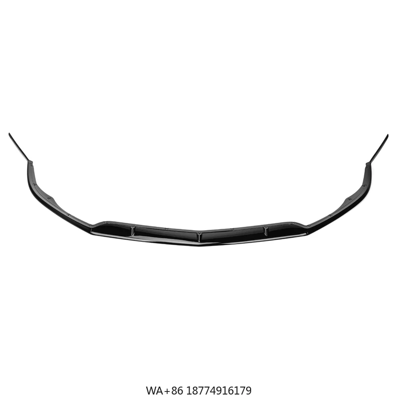 

Спойлер на передний бампер, сплиттеры для C Class W205 C205 C63 Sedan 2015-2019 ABS Gloss Black