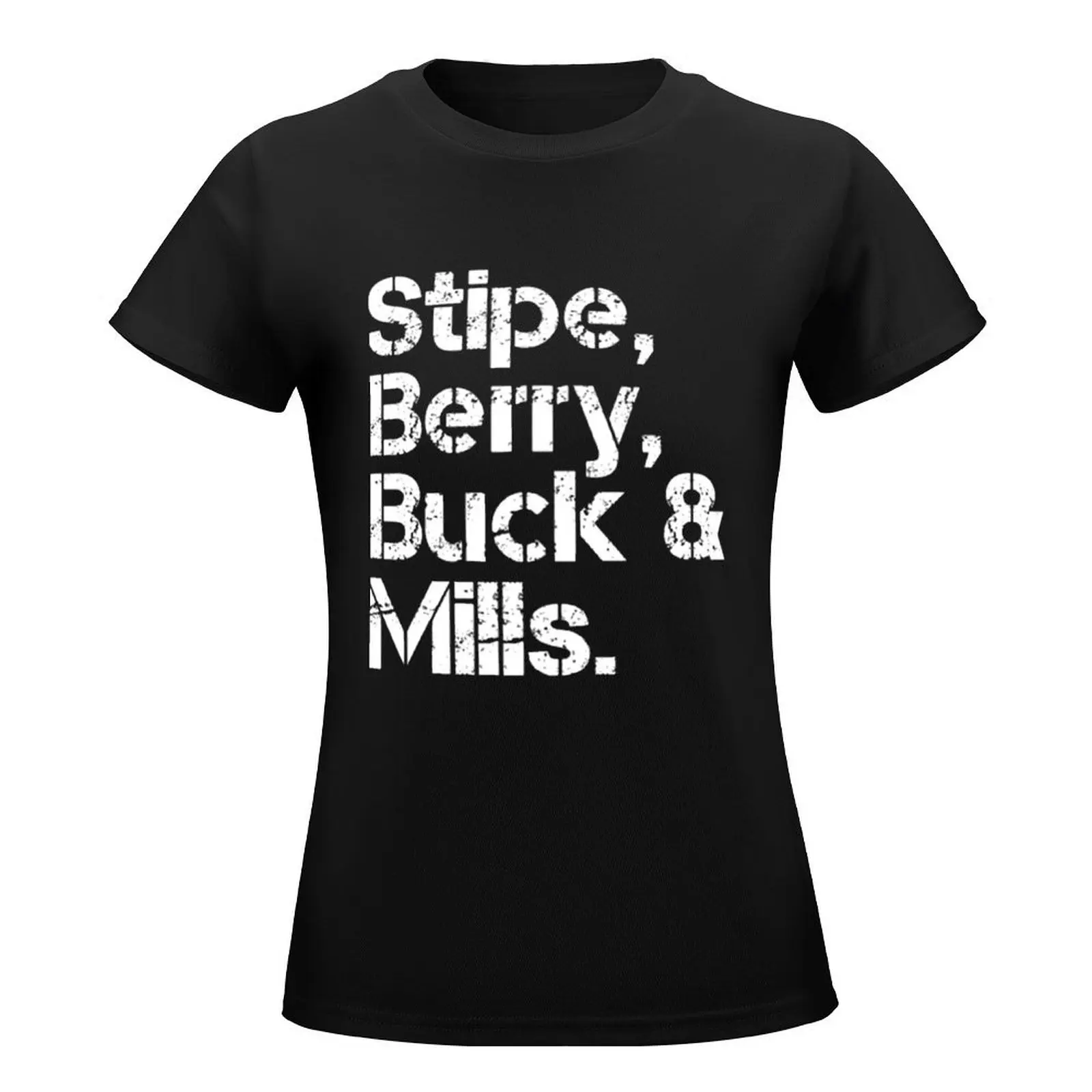 R.E.M. Stipe Berry T-Shirt blanks plus sizes t shirts for Women loose fit