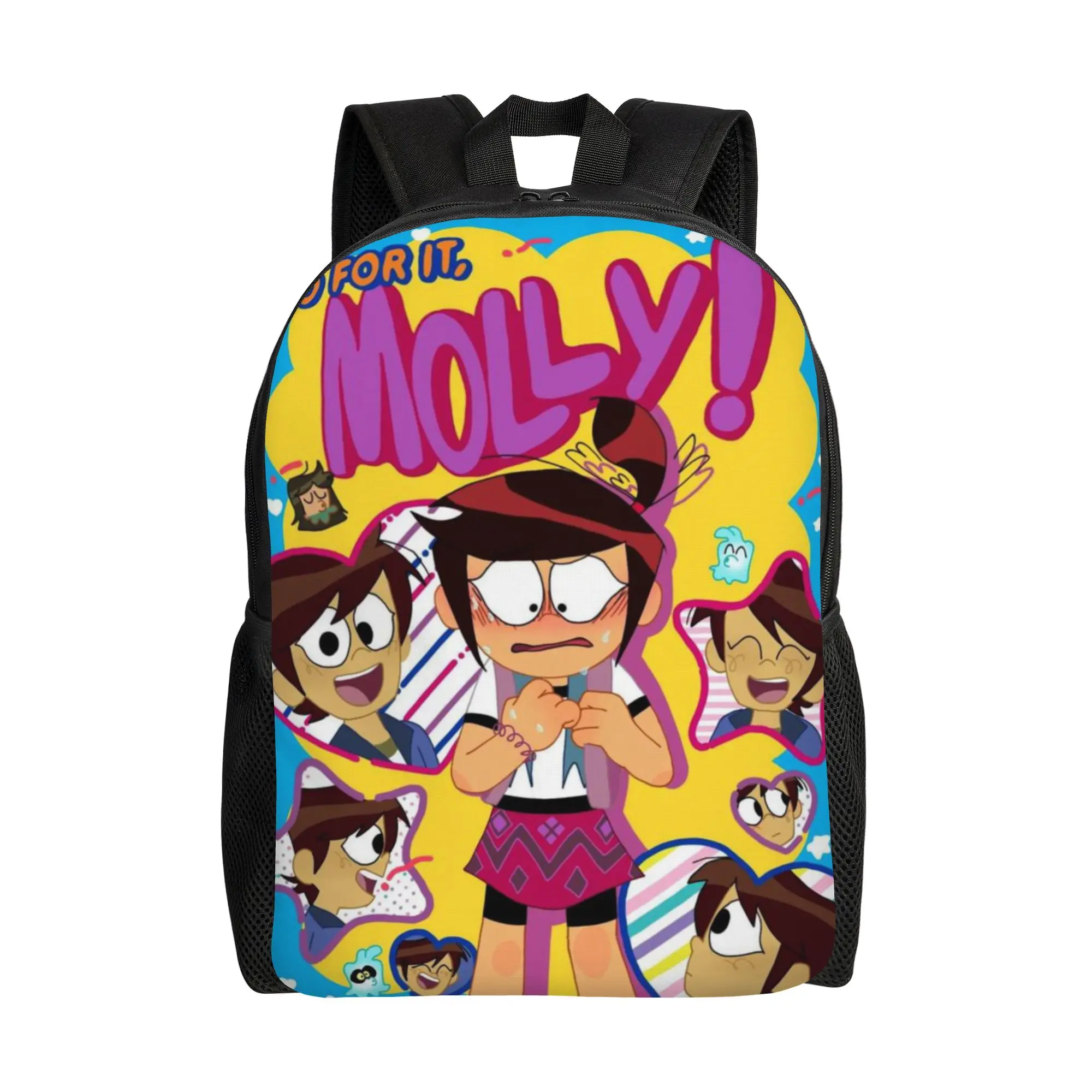 

The Ghost and Molly McGee Backpack Back to school season Girl (4) Versatile Backpack