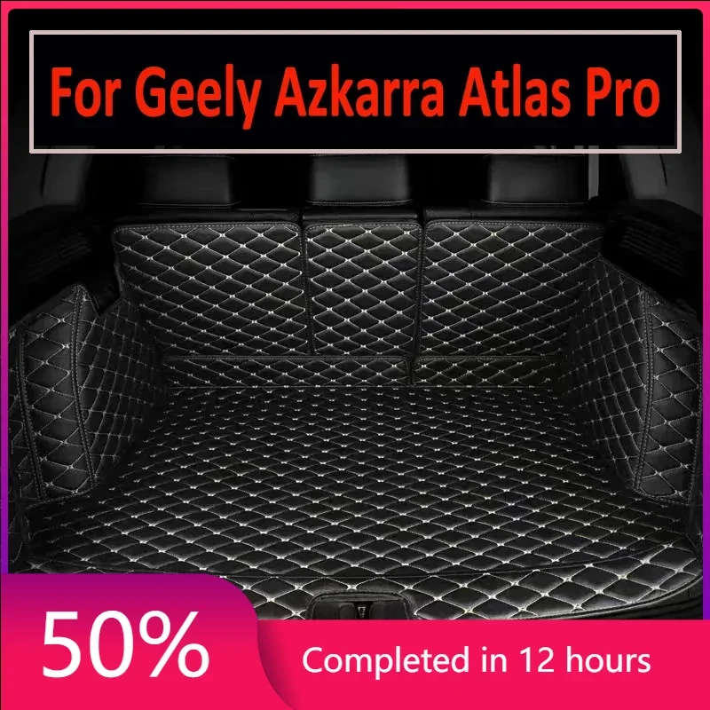 

Car Styling PU Leather Rear Trunk Mat For Geely Azkarra Atlas Pro 2020 2021 Car Boot Mat Carpet Tray Protector Auto Accessories