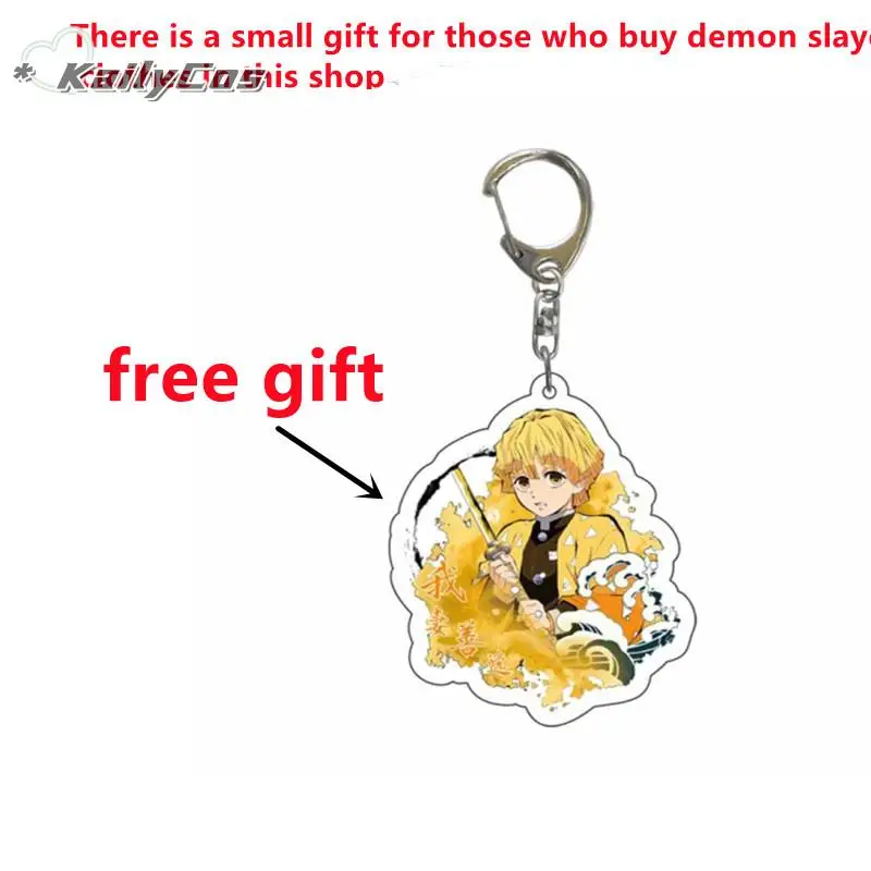 Anime Demone Slayer Kimetsu no Yaiba Agatsuma Zenitsu Costume Cosplay Donne Kimono Uniforme Halloween Festa di Natale Vestiti