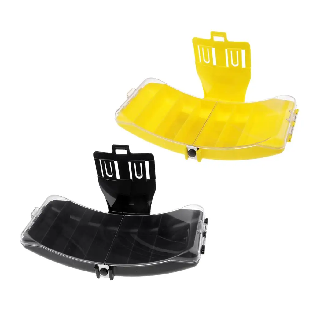 

Коробка для рыболовных принадлежностей, жесткий чехол, портативная рыболовная коробка, пластиковый органайзер для хранения для любителей рыбалки