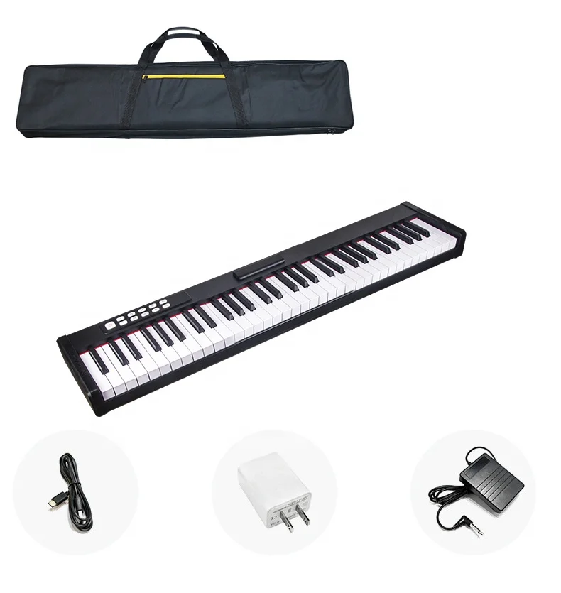 61 Key MIDI Keyboard Electronic Organ Piano Practice Professional Music Instrument For Sale