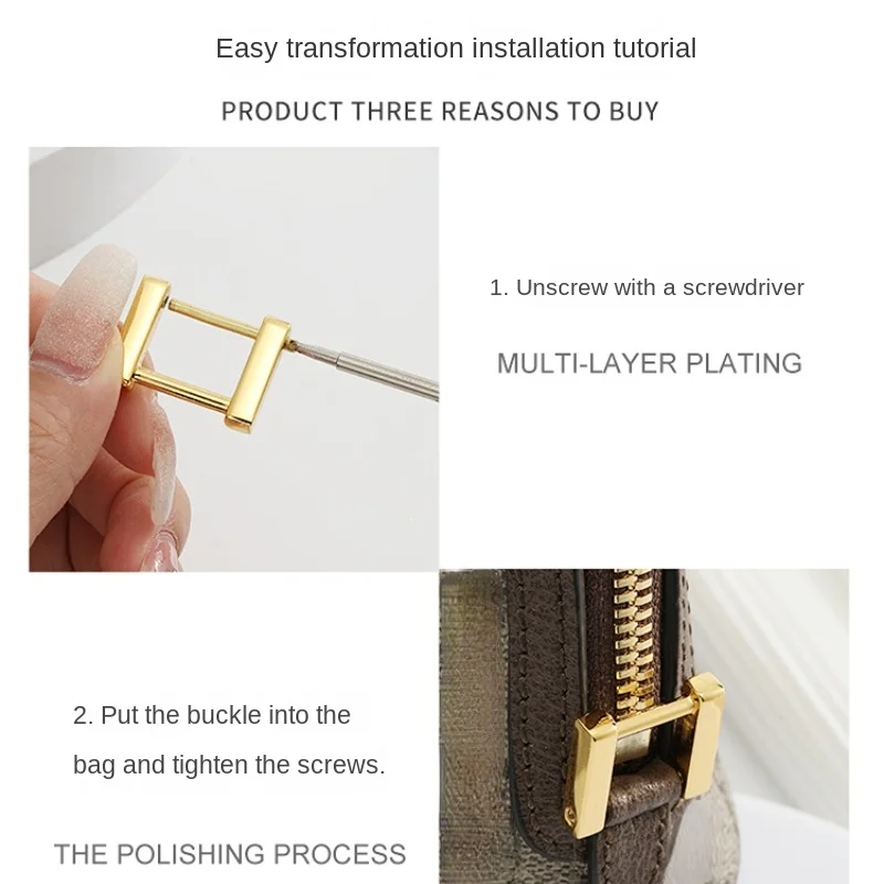 D Type Bag Transformation Buckle Metal Fixed Hardware Cosmetic Bag D Buy Accessories Shoulder Strap Buckle Orders