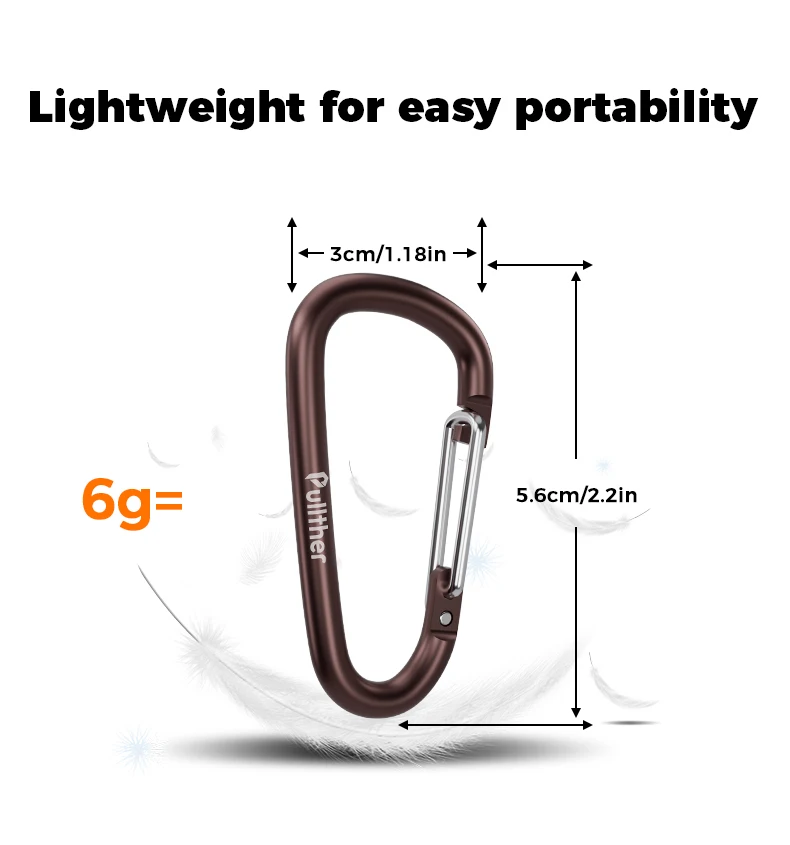 Karabiner-Schlüsselanhänger, Campingausrüstung, Ausrüstungszubehör, taktisches Zubehör, EDC-Werkzeug, Outdoor-Überlebensausrüstung, Angelzubehör – Detail 5