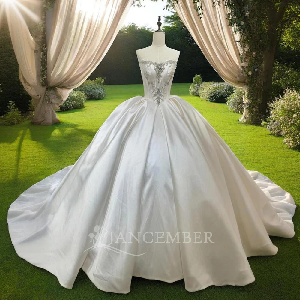 Gorgeous Women's Wedding Dresses Elegant Ball Gown Princess Bridal Gowns Formal Party Plus Size Customized vestidos de novia