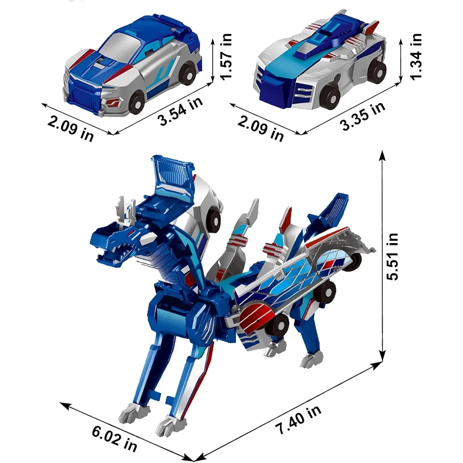Juguete de coche transformador de dinosaurio, diversión: juguetes de coche de transformación de colisión