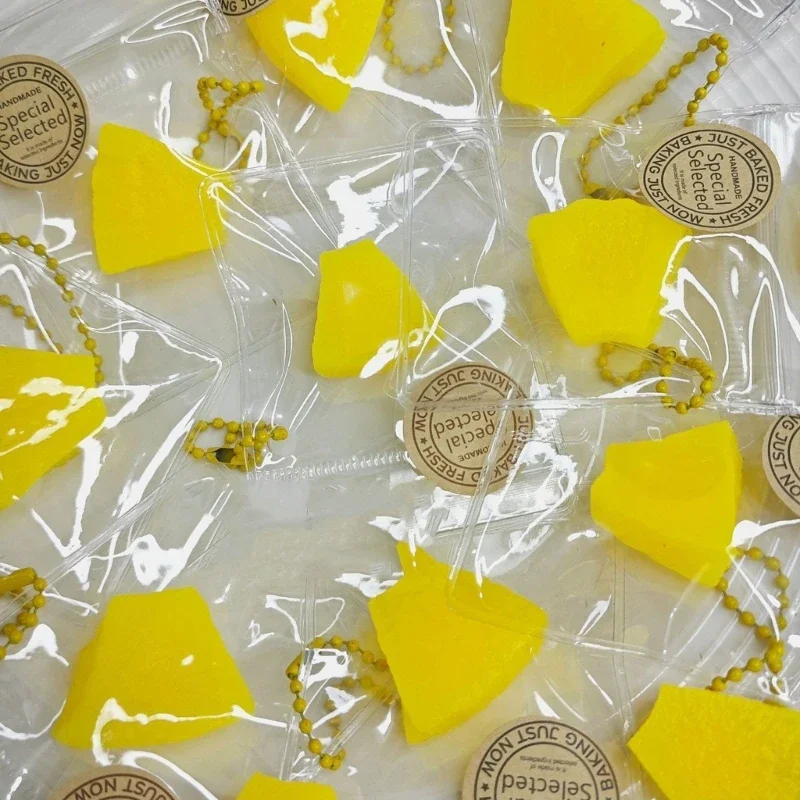 1PC Portable Small Fruit Stress Reliever Fashion Accessory for Work School Home Soft TPR Materials Squeeze Toy for Household