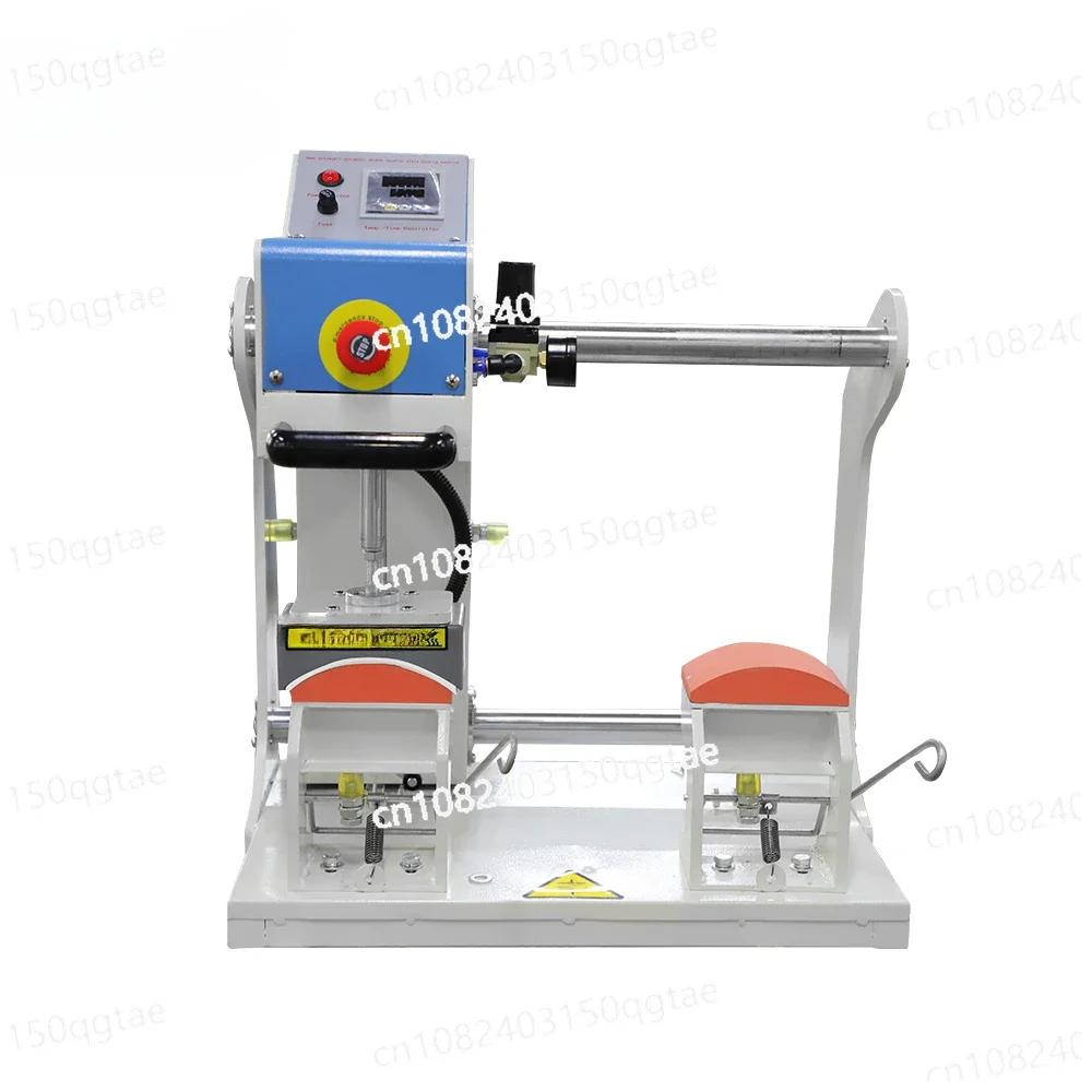 Pneumatic Upper Sliding  Double Station Travel Hat Hot Stamp 10*15Cm Combo Hat Heat Press Machine