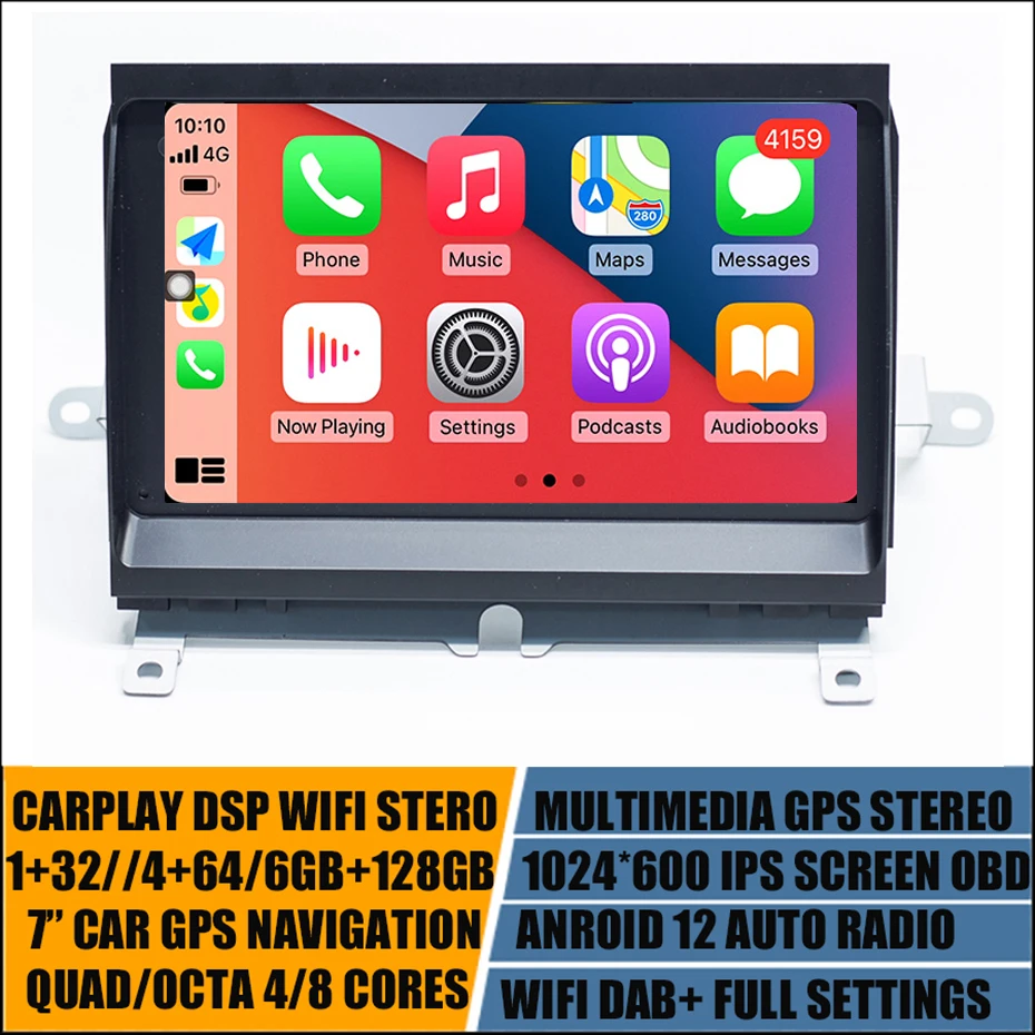 

Android 12 Car Radio Stereo GPS For Land Rover Discovery 3 LR3 Player Multimedia Navigation System Carplay Screen 6GB+128GB 2Din