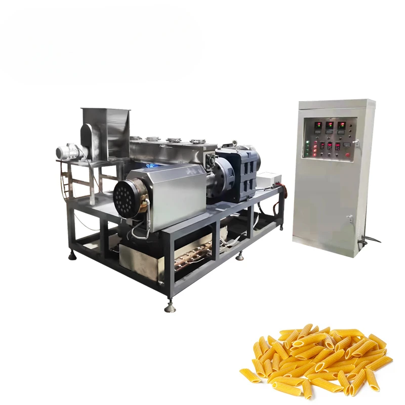 Macchina industriale automatica per la produzione di pasta e macaroni Linea di lavorazione di spaghetti e tagliatelle Linea di produzione di pasta di macaroni