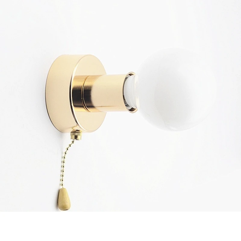 Wall Lamp Cable Switch Lamp Holder Bedroom Staircase Corridor Lighting Accessories