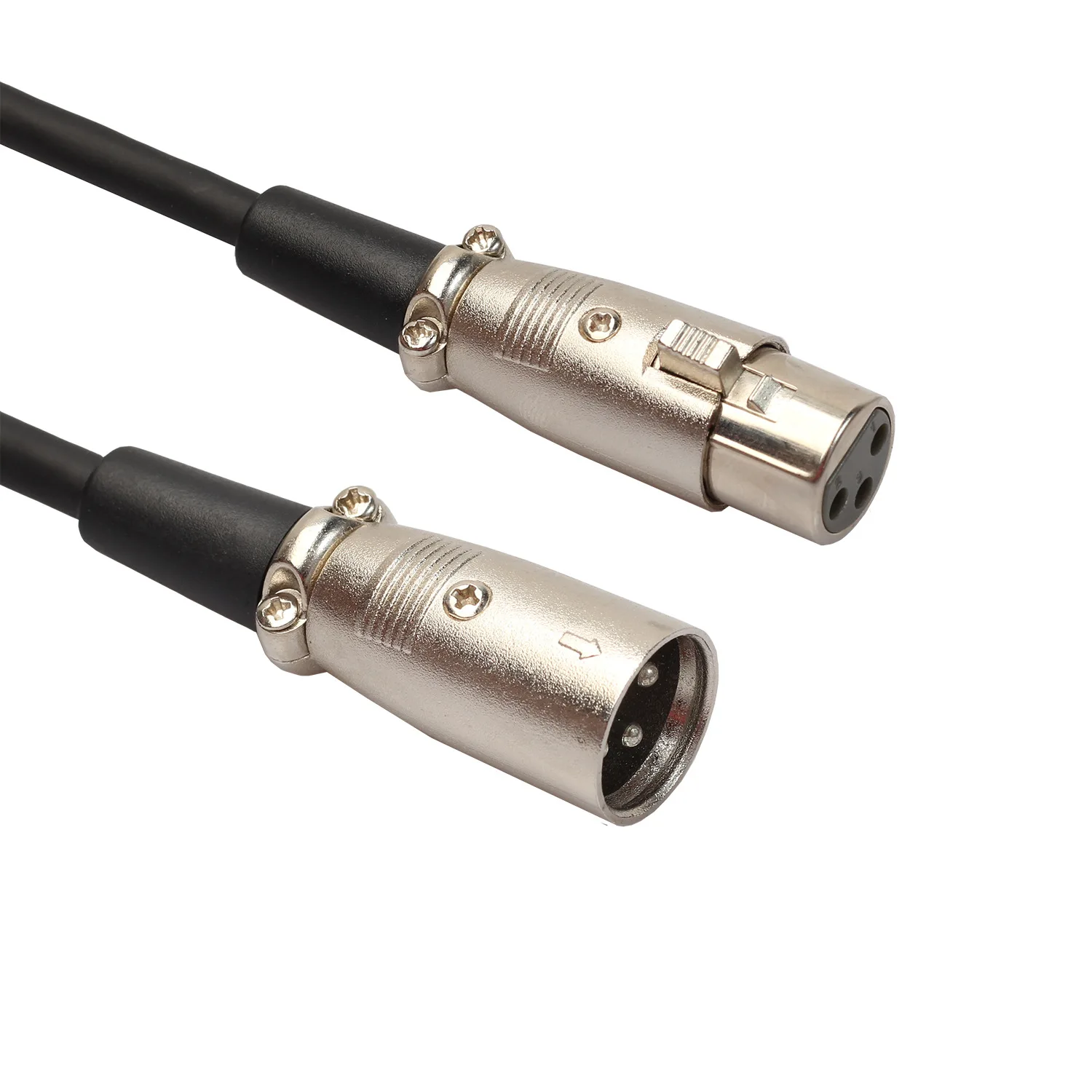 

3Pin XLR Cable Male to Female M/F Shielded OFC Audio Cable For Microphone Mixer Stage Light Amplifier 1m 1.8m 3m 5m 10m