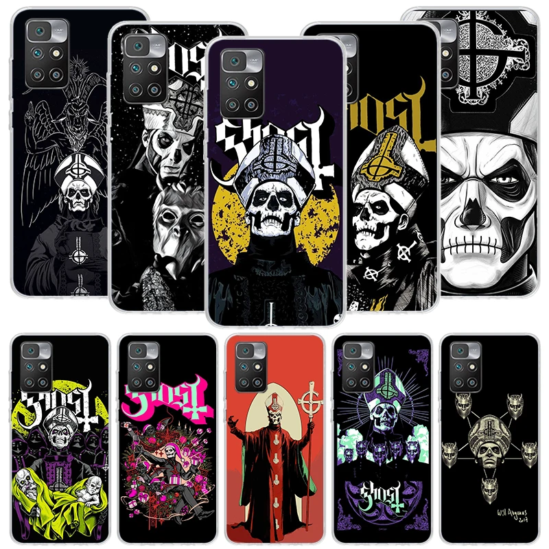 Ghost Papa Emeritus Phone Case for Samsung Galaxy A54 A53 A52 A14 A13 A12 A24 A23 A22 A34 A33 A32 A04S A03S A02S A42 A73 A72 Cov