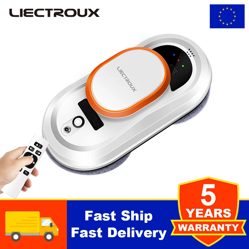 Liectroux HCR-09 Window Cleaning Robot,Robot Vacuum Cleaner for Window,Robot Window Cleaner,Electric Glass Wiper,Floor Mop Robot