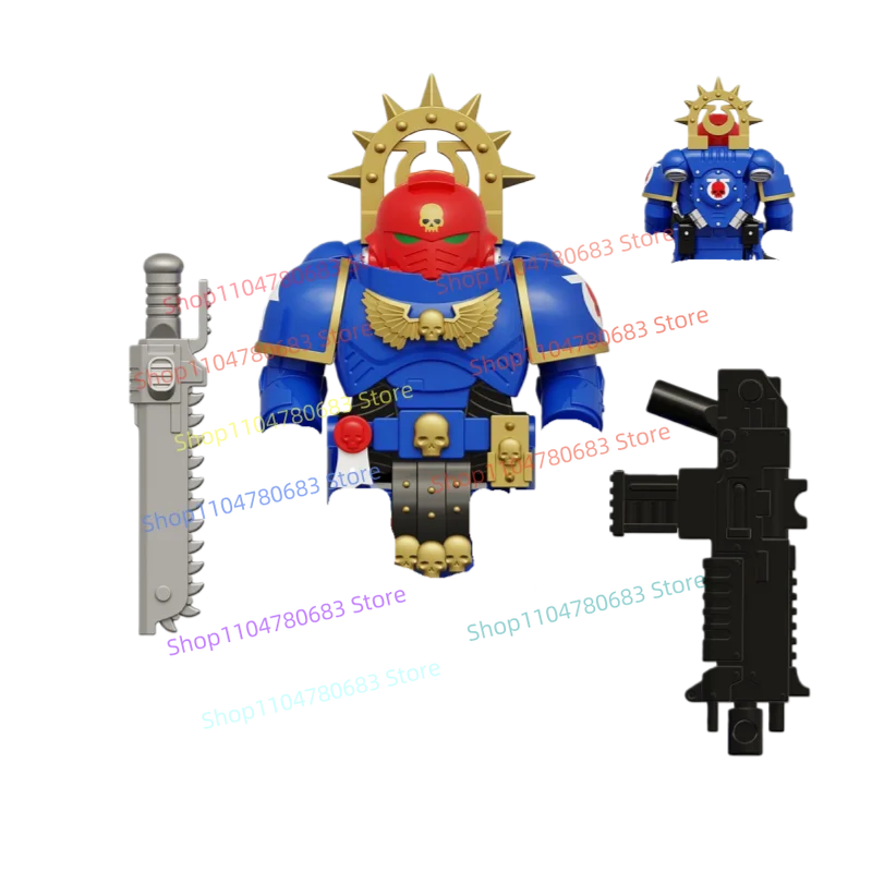 

MOC New Doll Building Blocks Mini Doll Warrior Battlefield Toy Ornaments Splicing Holiday Gift Collection