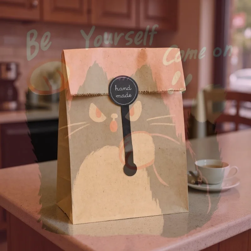 

Professional Cake Sealing Labels: 10-Pack Long Tamper-Proof Stickers for Bakery Packaging & DIY Projects