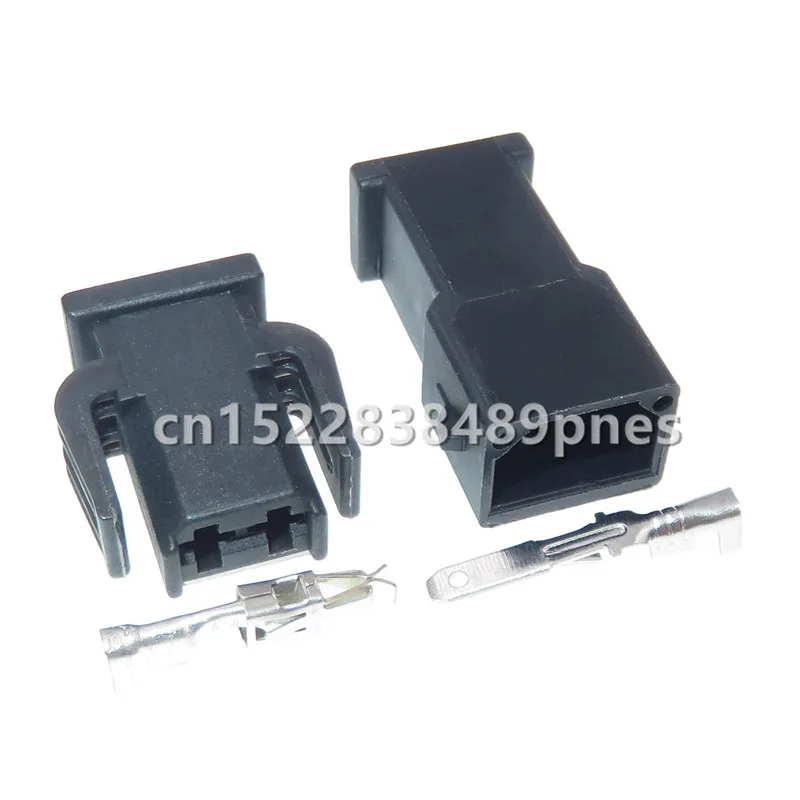 2 Pole 893 971 632 893 971 992 ABS Sensor Connector Auto Wiring Socket Door Light Lamp Plug For VW