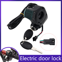 Digital Display Voltmeter with Lock Universal for ZERO X8/X9/X10/11X Electric Bike Scooter Ignition Key Power Key Lock Parts