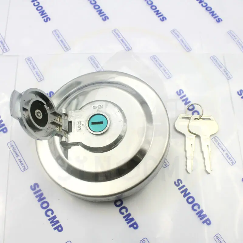 1PC 20Y-04-11160 Fuel Tank Assy Fuel Cap Ass'y For Komatsu Excavator PC300-8 PC300LC-8 PC240-8 PC290-8 PC128UU-1 PC128US-1