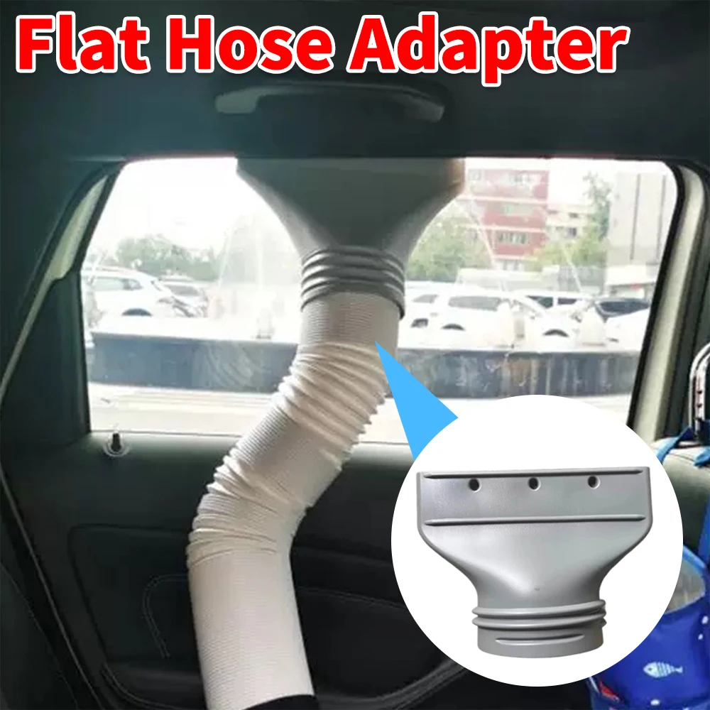 

Плоский адаптер выхлопного шланга кондиционера Соединитель кондиционера Выхлопной адаптер для систем кондиционирования воздуха и выхлопных систем