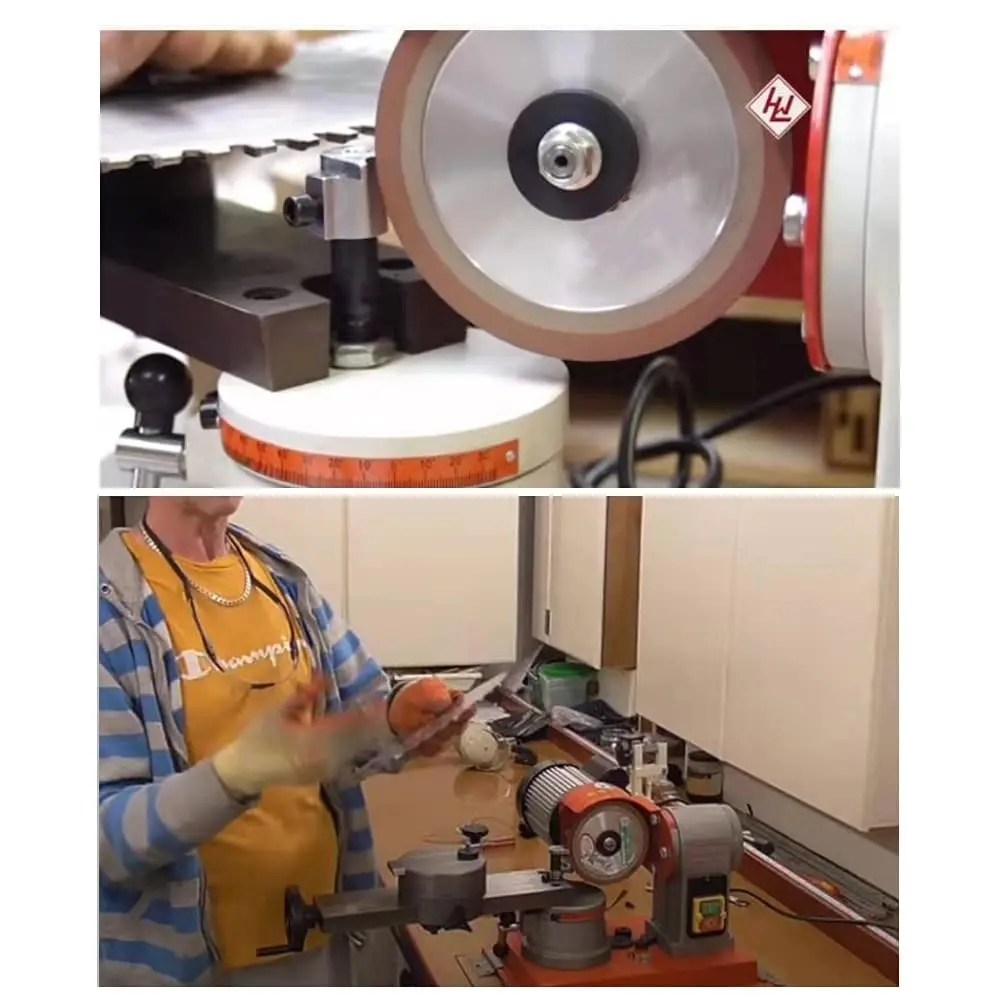SI FANG 125mm 5'' Diamond Grinding Wheel Parallel Grinder Disc for Tungsten Steel Carbide Rotary Abrasive Tools Mill Sharpening