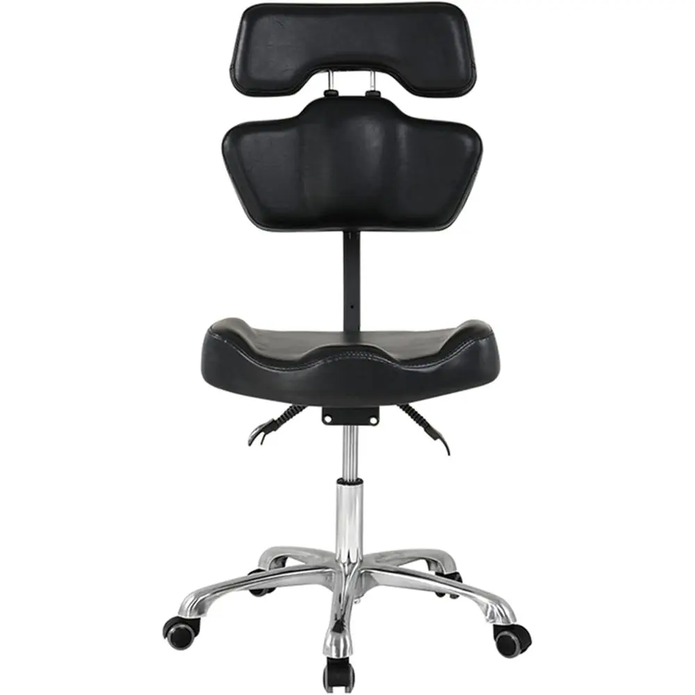 

Стул для тату-мастера, эргономичный стул-седло с подлокотниками, регулируемый стул на колесиках, портативный салонный стул с гидравлическим механизмом