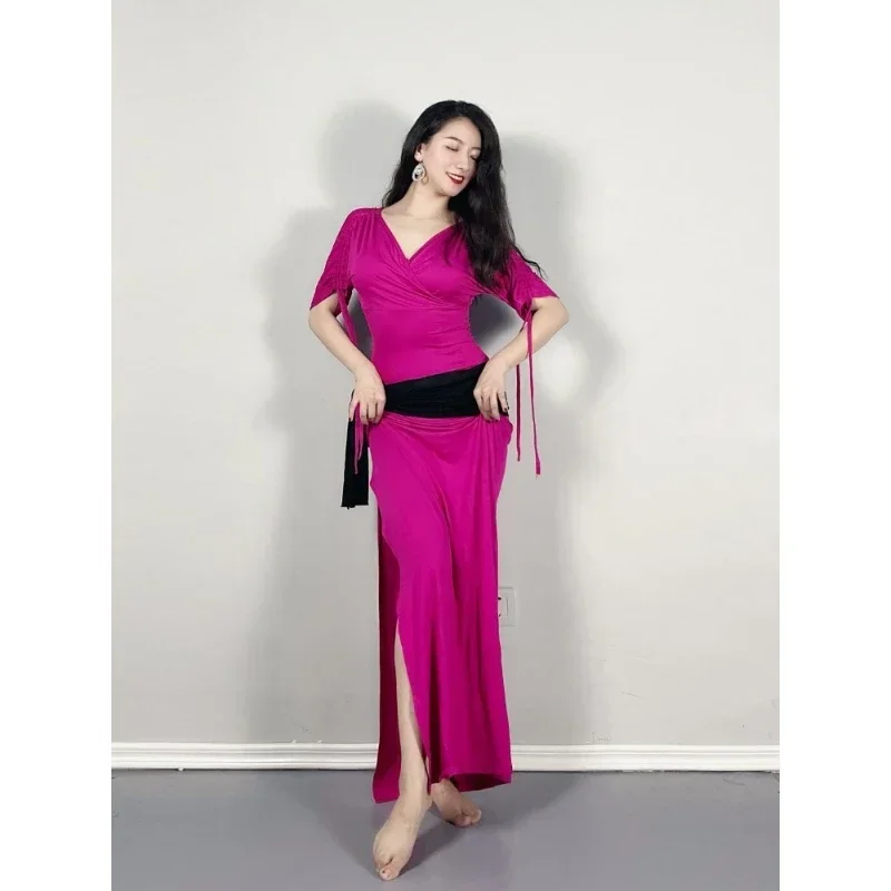 Strój do Tańca Brzucha Kurs Tańca Ubrania 2023 Damski Indyjski Dorosły Profesjonalny Orientalny Spódnica Damska