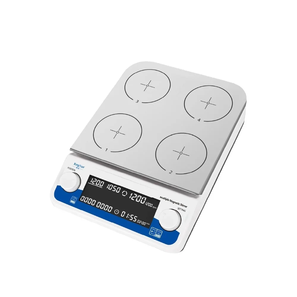 Loratory instruments with LCD for universities and colleges Multiple heating magnetic stirrer