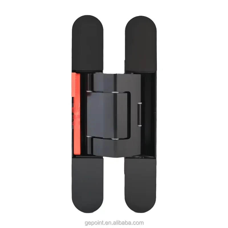 3D Adjustable Hydraulic Concealed Hinge 90kg Load Self-Closing Hidden Hinges for Interior Folding & Sliding Doors (3