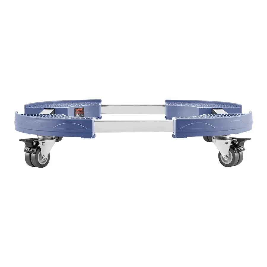 

Round Trash Can Dolly 1522.8 in Adjustable Plastic Bin Dolly 400lbs Heavy Duty