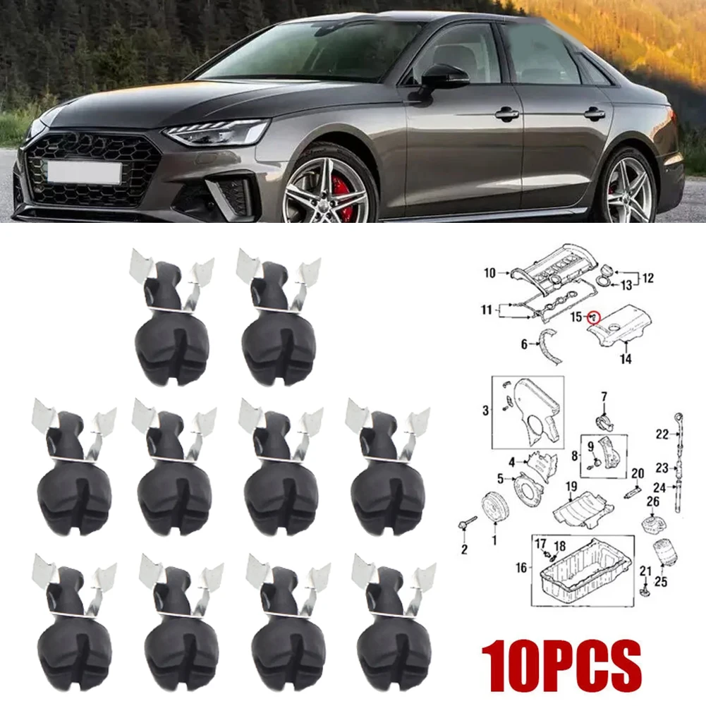 10 Sets Car Engine Cylinder Head Cover Lock Pin Screw Sealing Stud For A4 A6 A8 Car Engine Cylinder Head Cover Car Parts