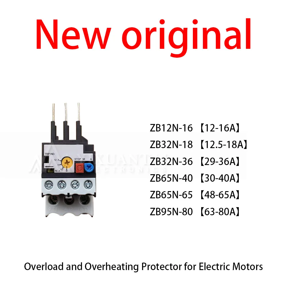 1Pcs/Lot New original ZB12N-16 12-16A ZB32N-18 12.5-18A ZB32N-36 29-36A ZB65N-40 30-40A ZB65N-65 48-65A ZB95N-80 63-80A