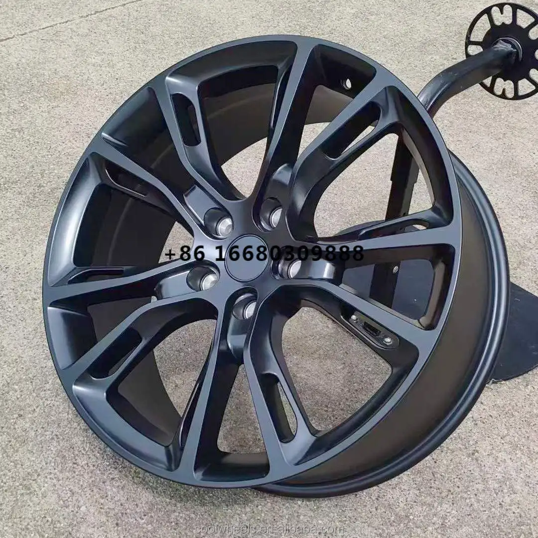 High quality 5x127 wheels forged 20 21 22 24 inch rims chrome custom alloy passenger car wheels for JEEP Grand Cherokee Wrangler