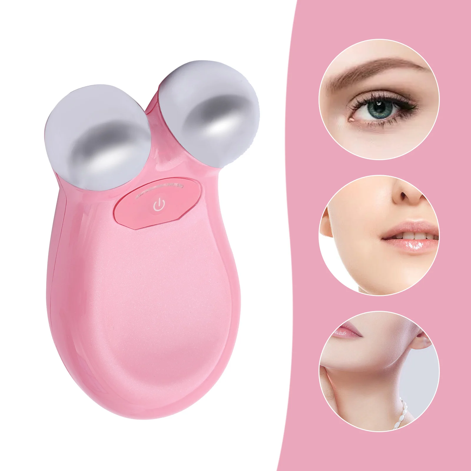 3D Mini Face Lift Machine with 5 Gears, Facial Massager for Skin Tightening & Toning Beauty Device