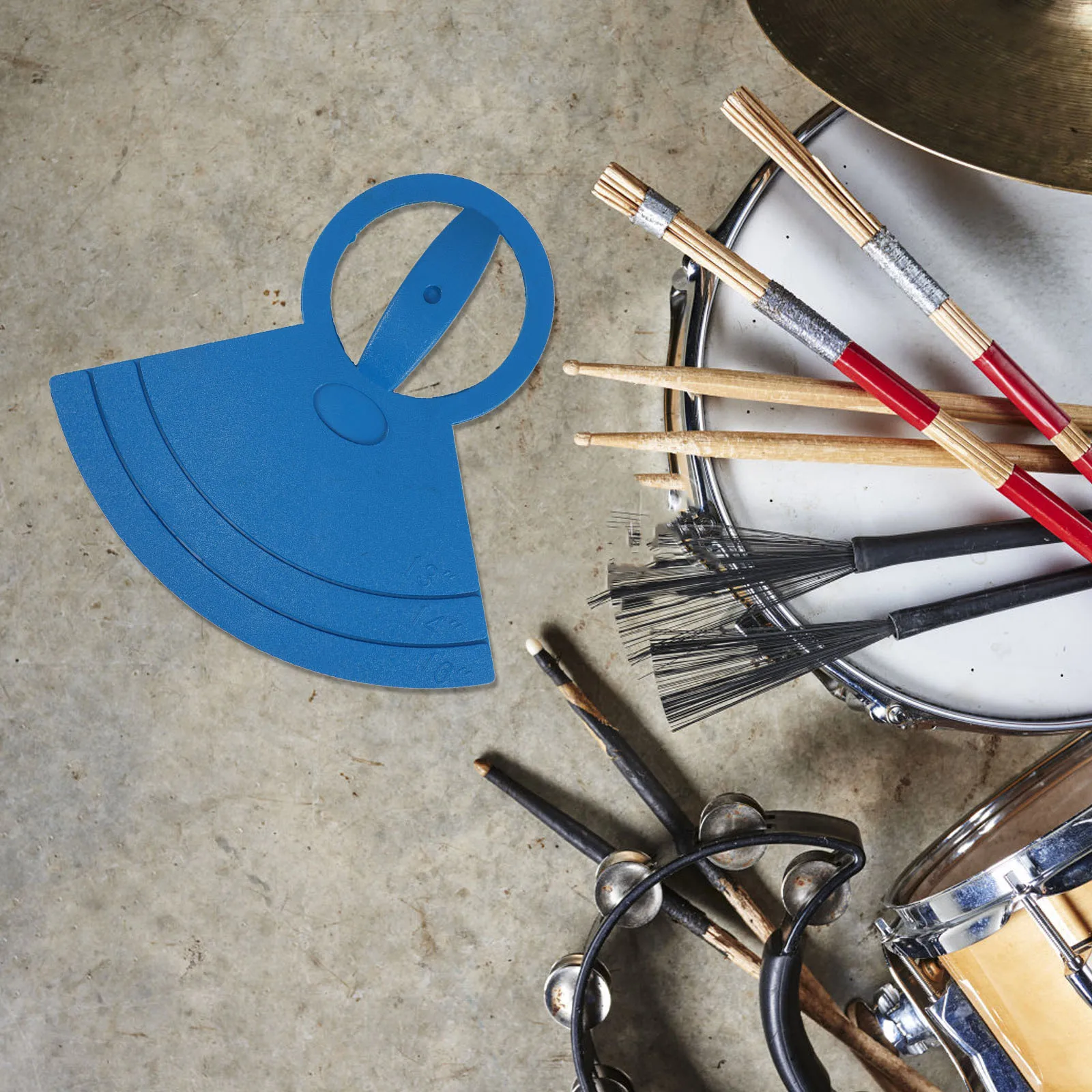 

Rubber Noise Reduction Drum Mute Pad Silent Drum Dampener Mat Practice Pad for Drummers Home and Studio Use Cymbal Mute Pads