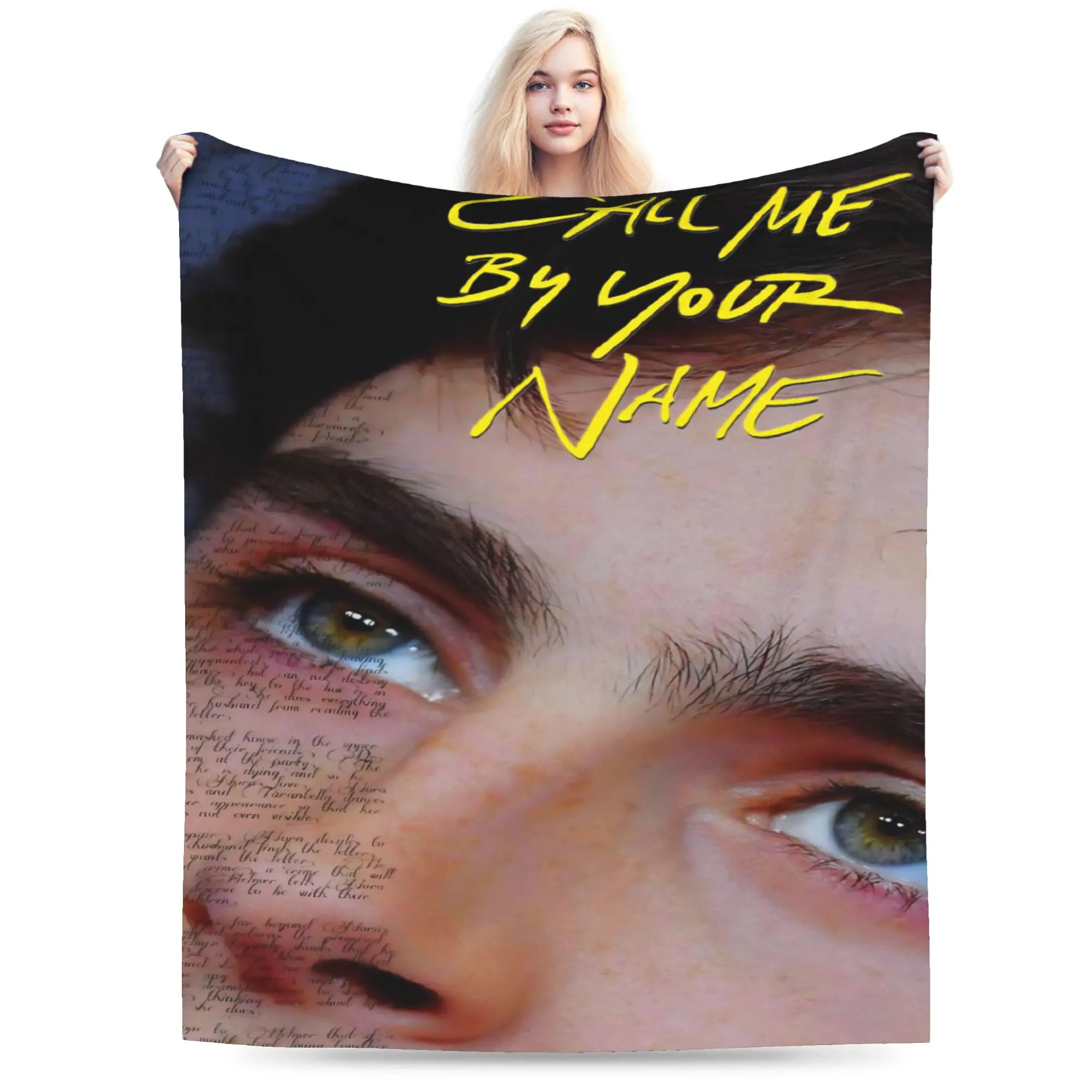 Call Me by Your Name Blanket Multiple Sizes Super Soft and Warm  Throw Blankets for Couch Sofa and Bed