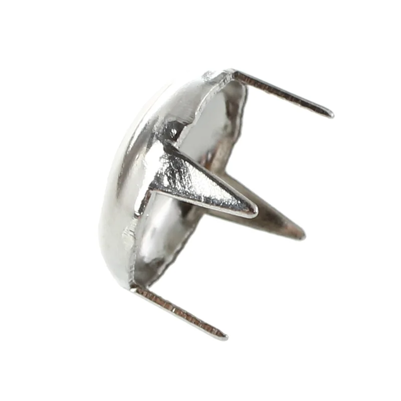 A64K 800X Rame 8Mm Argento Cono Rotondo Rivetto Rivetto Decorazione Punk Rivetto Argento