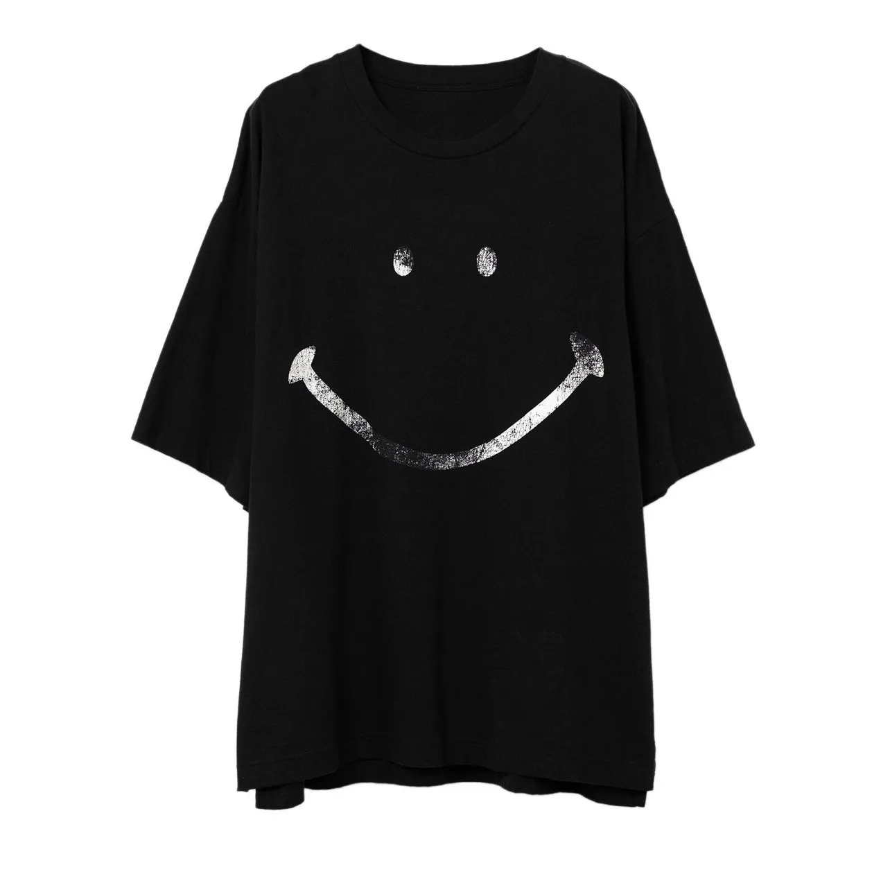 25SS MMY Japanese Casual Breathable Two-color Pure Cotton Tees Printed Round Neck Short Sleeved T-shirt for Men