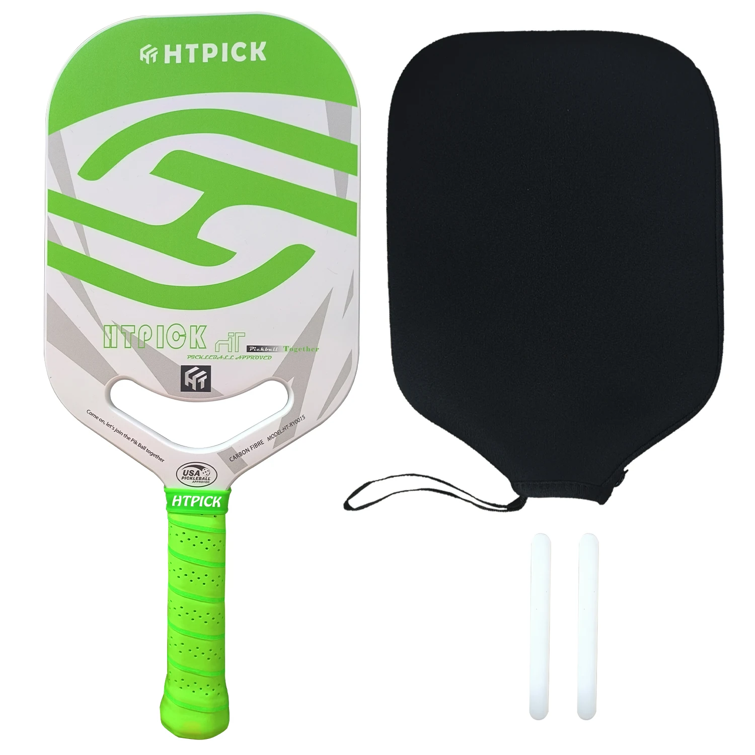 

HTPICk hot-formed frameless pickleball paddle 16mm set is ready for shipment and has passed the USAPA certification.