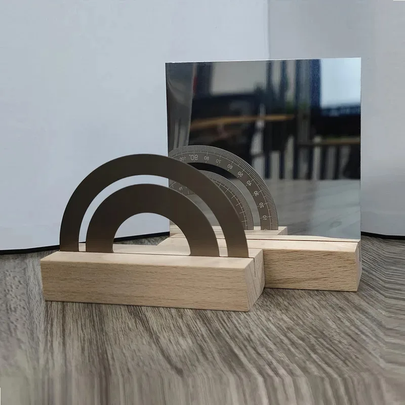 

95% High Reflective Mirror Finish Aluminum Sheet 0.3mm 0.4mm Thick 100x100mm to 300x400mm Size