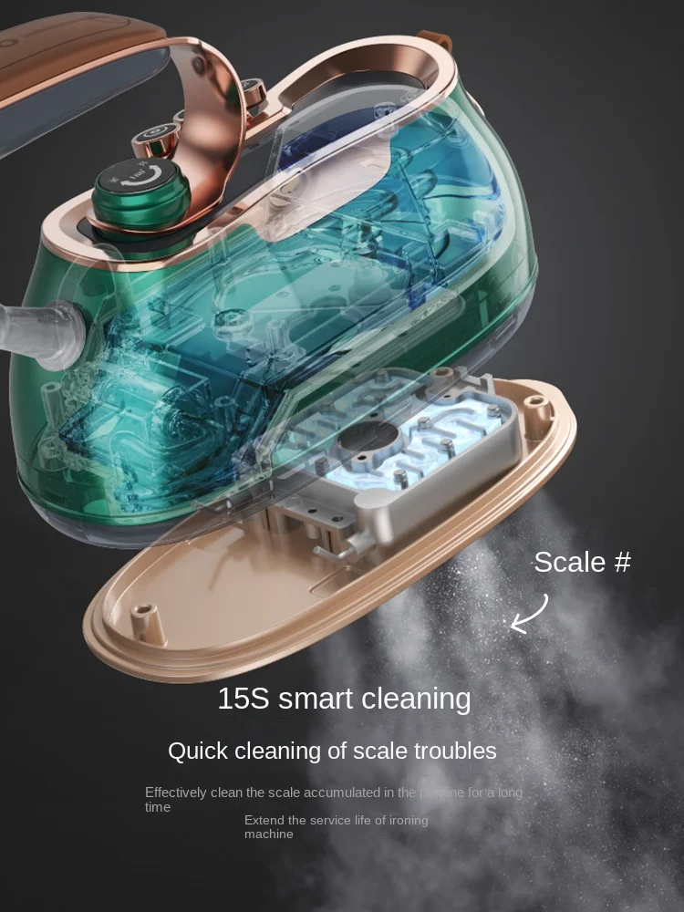 Hand-held Hanging Ironing Machine Household Disinfection Steam Iron for Clothes Portable Foldable Ironing Clothes Electric Iron