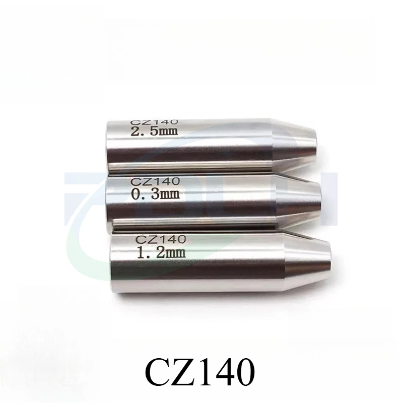 1PS CZ140 Ruby Guide Eyelet 12x42mm Pointed 0.3-3.0mm For EDM Hole Drilling Machine Spare Parts Replacement