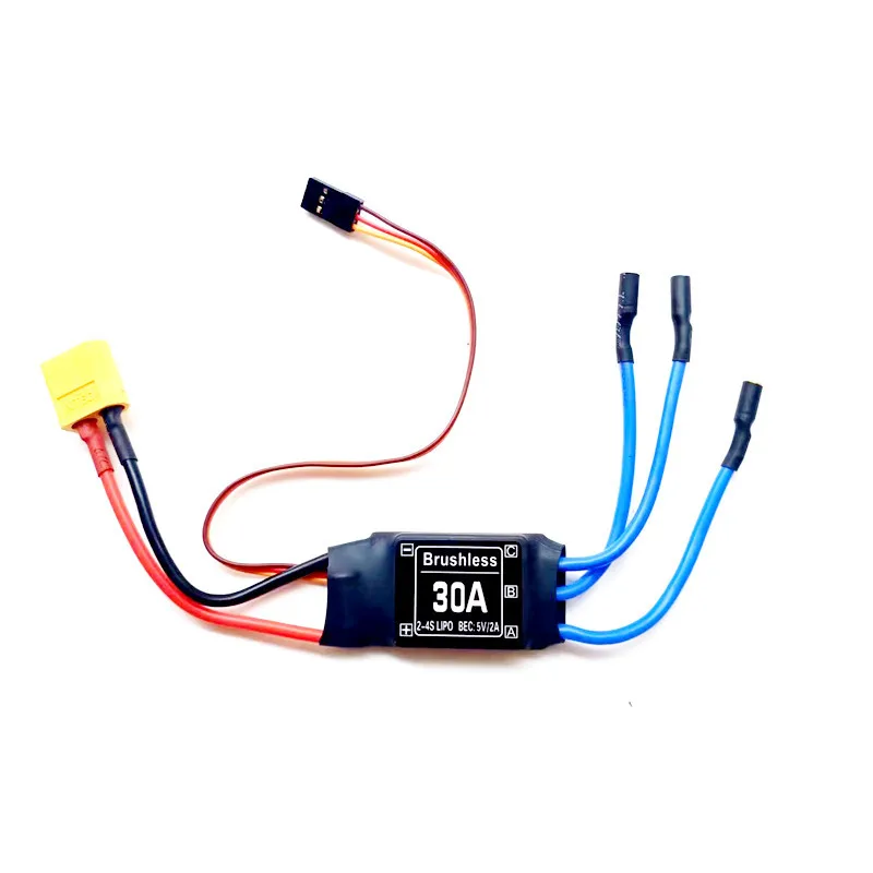 30A/40A Bürstenlosen ESC Speed Controller Motor XT60 2-4S Mit 5V 3A UBEC RC FPV quadcopter RC Flugzeuge Hubschrauber F450 F550 S500