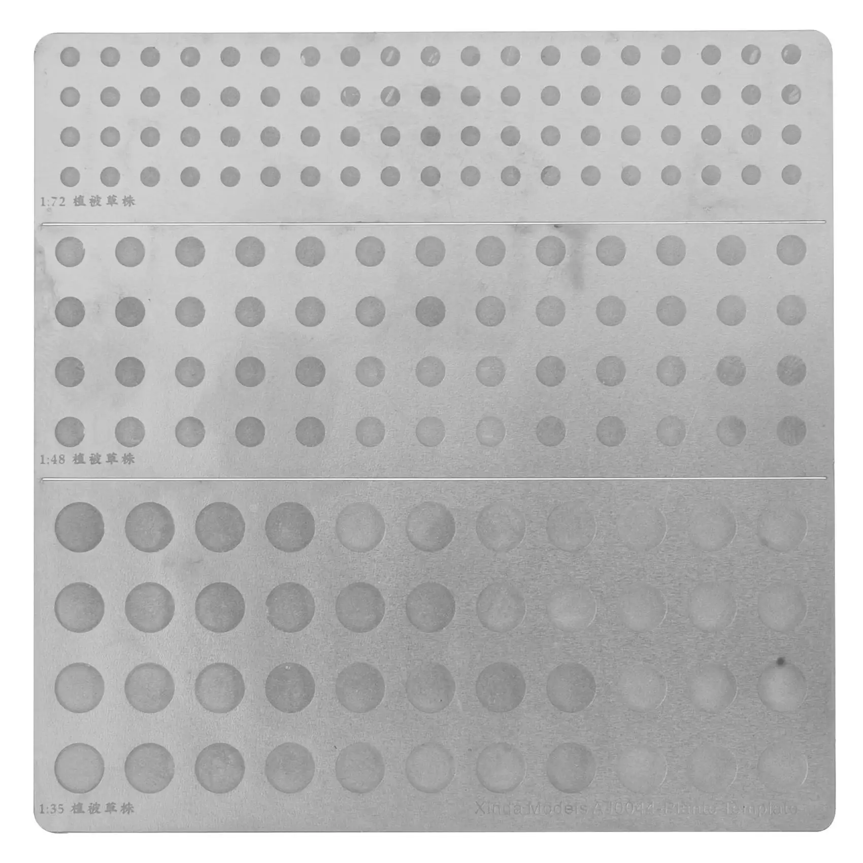 1/72 1/48 1/35 Scale Static Grass Planting Template Tool for Electrostatic Flock Applicator Scene Sand Table