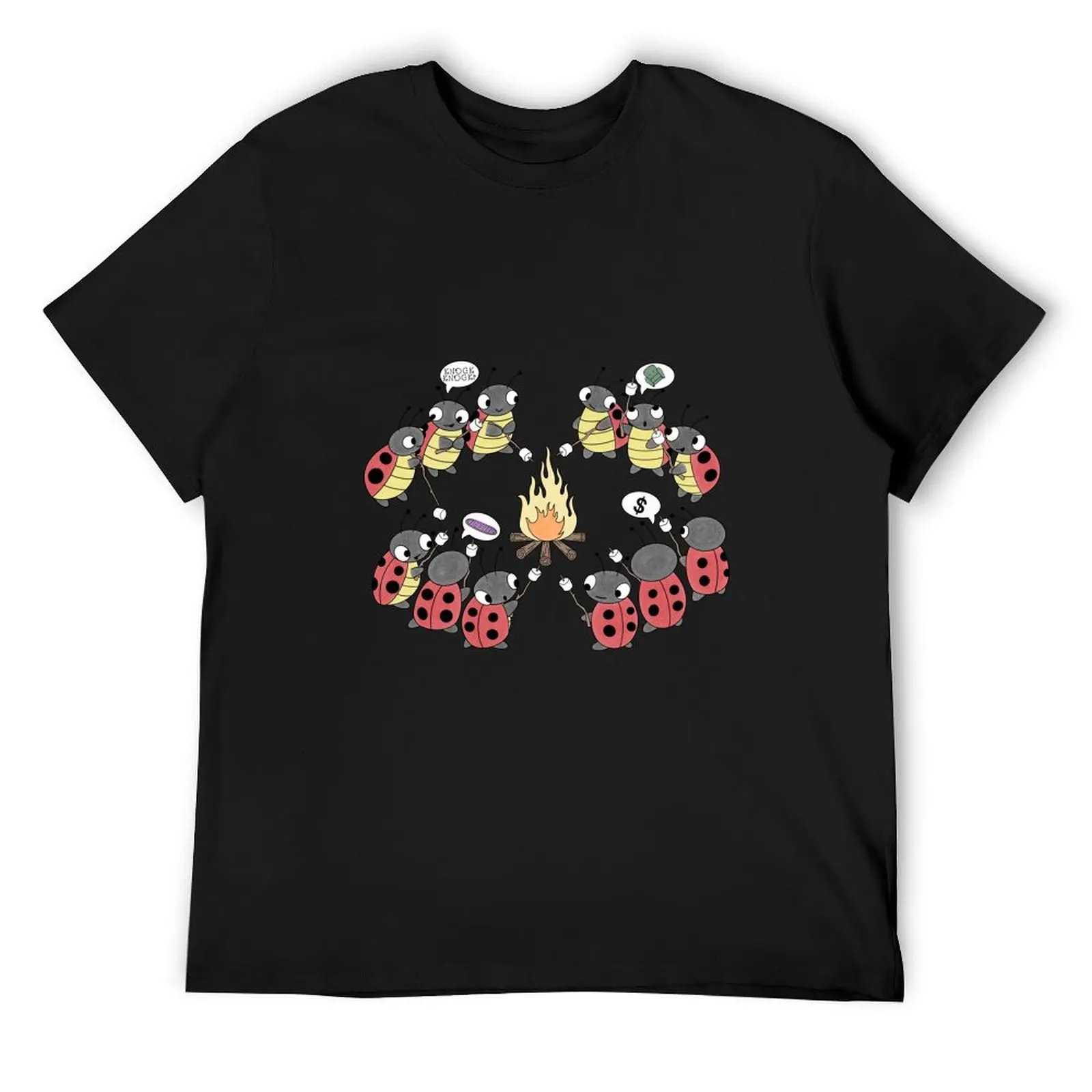 Ladybugs’ Picnic T-Shirt plus size tops korean fashion mens funny t shirts