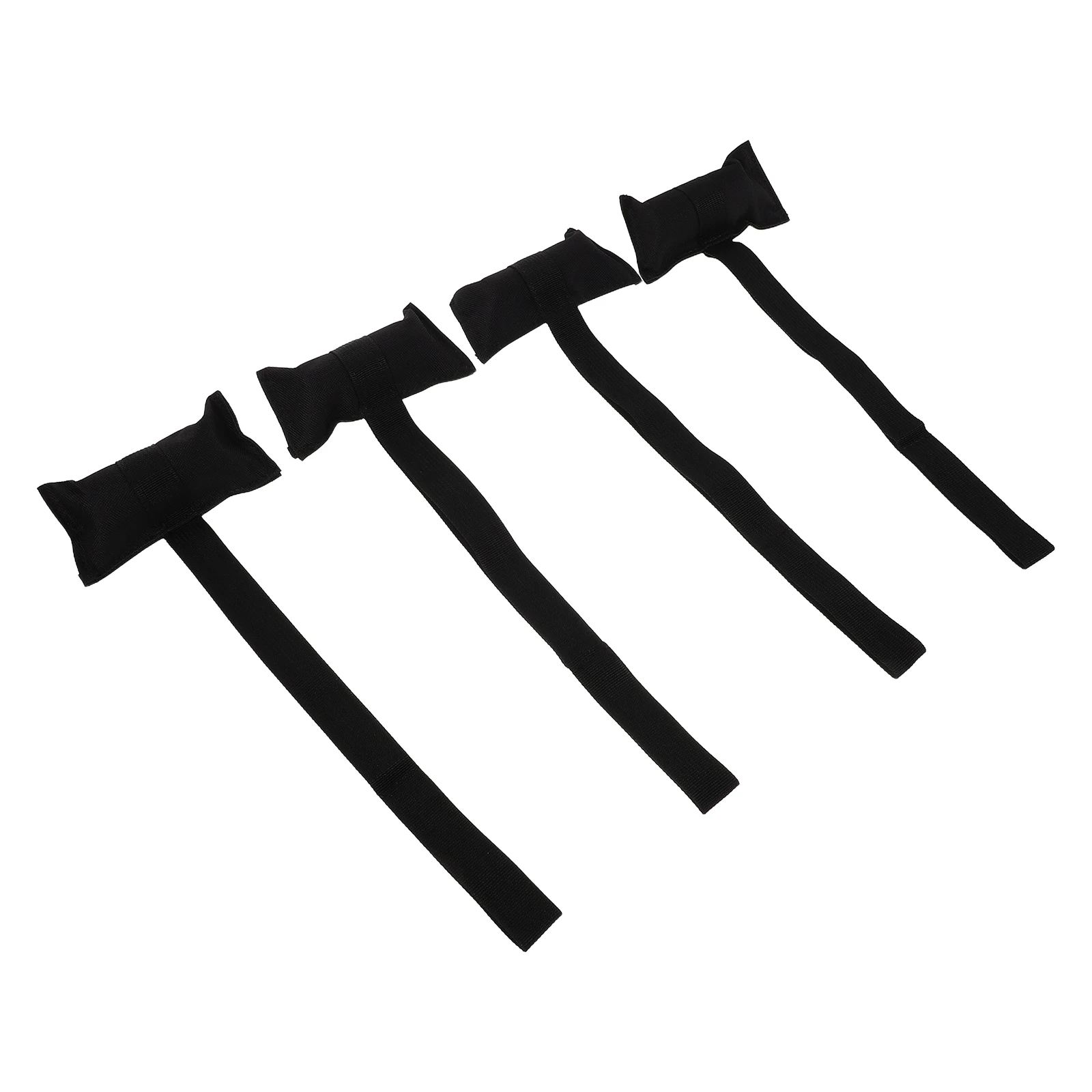 

4 Pcs Kayak Fixing Belt Boat Deck Tie-down Strap Anchor Canoe Transport Accessories Oxford Cloth Rope Cargo Straps