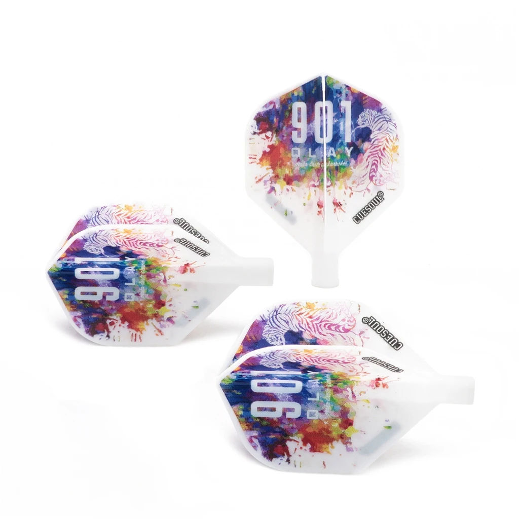 رحلات رمي السهام CUESOUL TERO AK4 ذات الشكل القياسي على شكل جناح كبير، مجموعة من 3 قطع #5