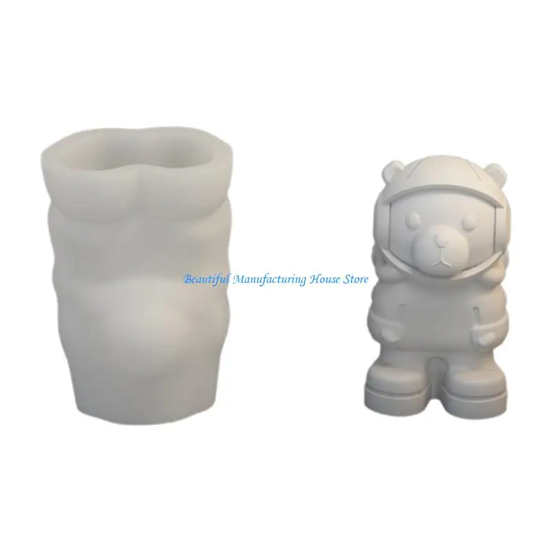 

E56A Resin Mold for Crafting Astronaut Figurines Detailed Astronautic Silicone Mold