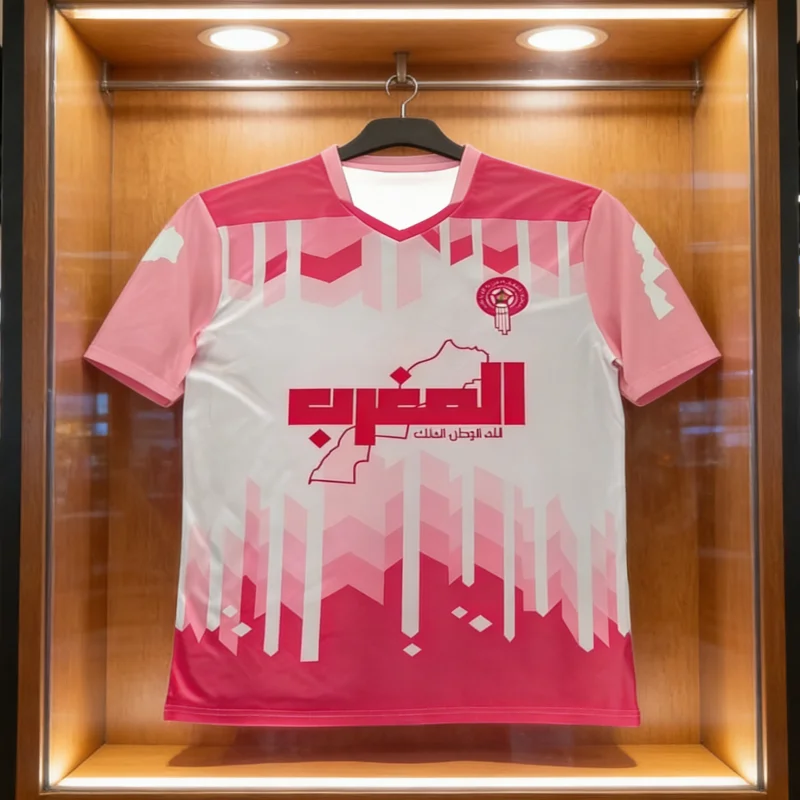 New 3D Morocco Season Classic Football  Fan Jersey Breathable Fast Drying Comfortable Breathable for Matches Family Matching Top